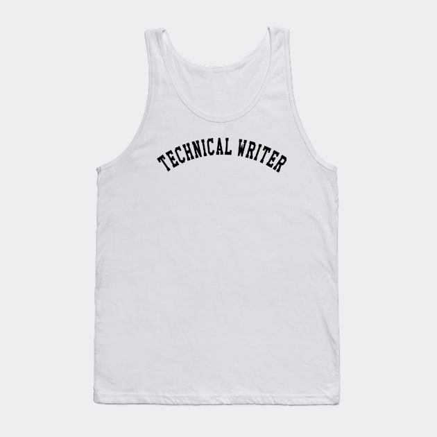 Technical Writer Tank Top by KC Happy Shop